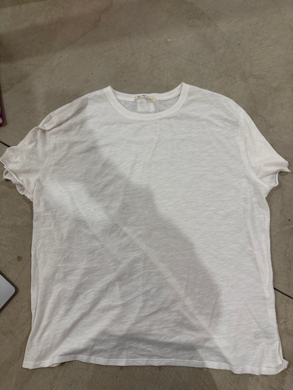 We The Free Women's White Short Sleeve Crew Tee